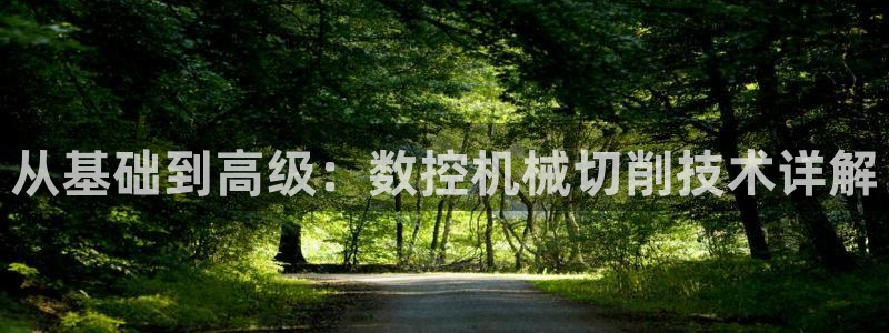 天辰娱乐61116：从基础到高级：数控机械切削技术详解